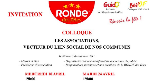 La Ronde des fêtes a organisé son Colloque 2018