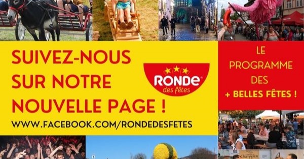 La Ronde des fêtes change de page Facebook !