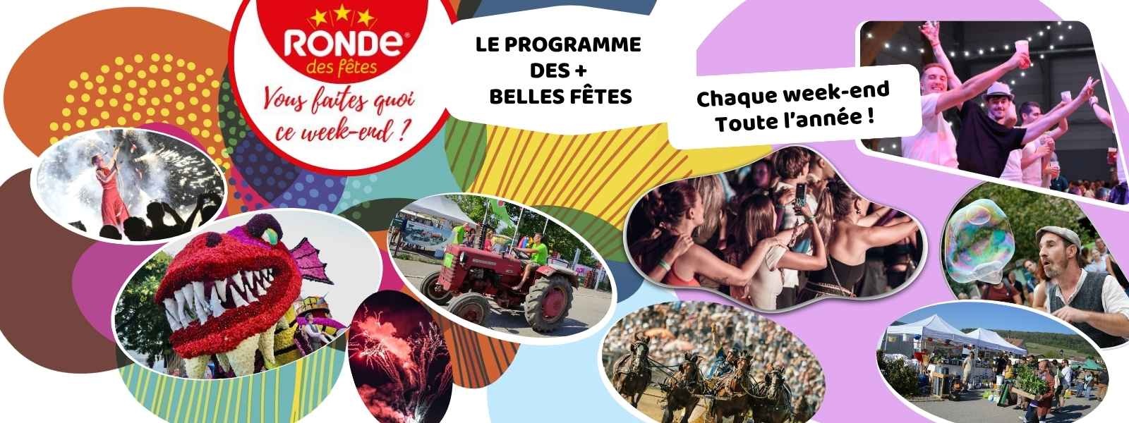 Découvrez le programme des + belles fêtes