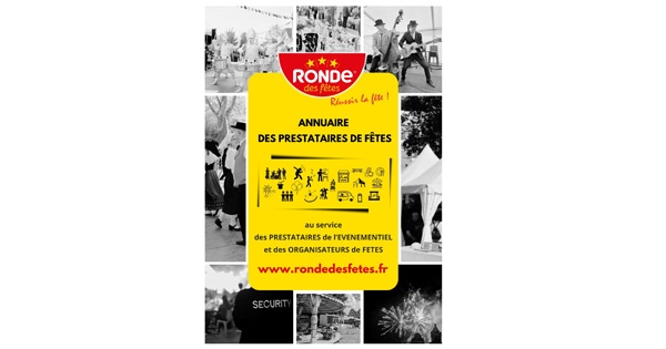 Nouveau : L'Annuaire des Prestataires de fêtes