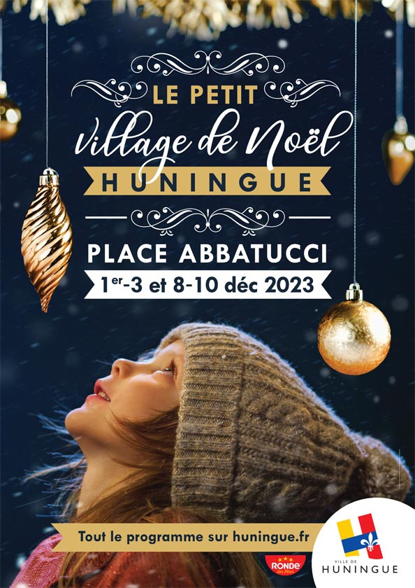 Le Petit Village de Noël à HUNINGUE (68)